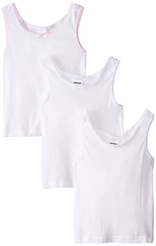 Little Girls' White 3 Pack Girls Camisole