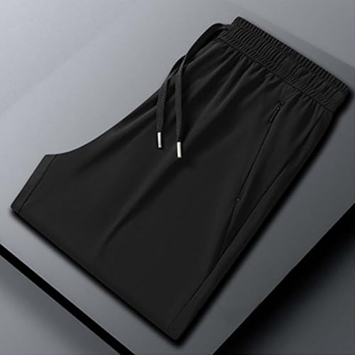 Men's Casual Pants Stretch Comfortable Breathable Quick Drying Lightweight Active Wear for Everyday Relaxation4