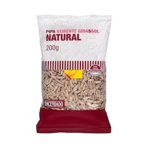 "Pipas girasol naturales Hacendado peladas Paquete 200 g Pack 2"