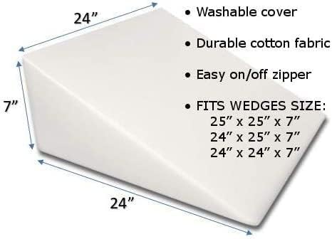 Miniatura 2 de Cubierta de repuesto para cuña de cama de espuma, varios tamaños., COMIN18JU044663, Azul (Ice), 1