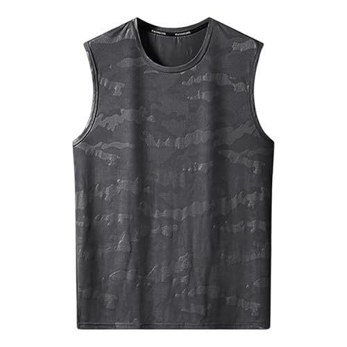 Ropa deportiva de hombre transpirable y camiseta de tirantes deportiva holgada