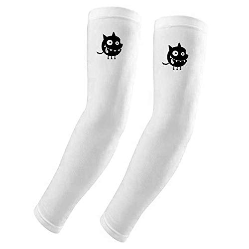 Manguitos con protección solar UV de diseño universo y monstruo alienígena para verano