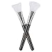 LORMAY 2 Pcs Premium Quality Silicone Face Mask Brush for Facials, Mud, Clay Mask, DIY, Modeling Mask, Body Lotion, and BB CC Cream