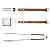 Tramontina 3 Piece Stainless Steel BBQ Tool Set