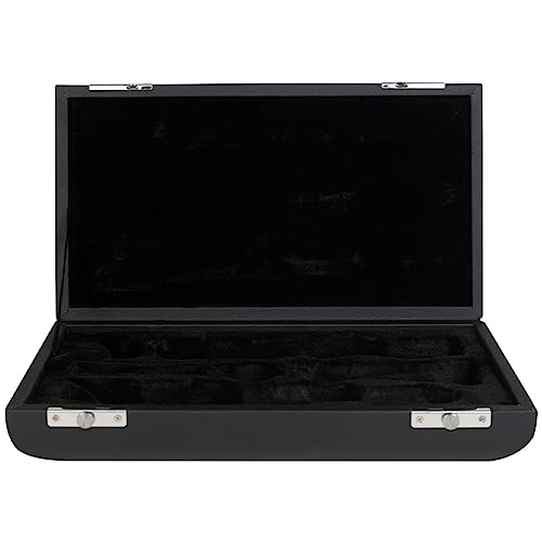 ERINGOGO Portable Oboe Bag Press-lock Buckle Large Capacity Pouch for Oboe Protection Pu Material Black