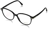 Protective case included Tom Ford FT5390 Monturas de Gafas, Negro (Negro Lucido), 51.0 para Mujer