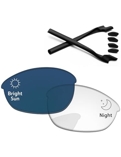 Image of Replacement Lenses & Rubber Kits for Oakley Half Jacket 2.0 OO9144 62mm - Precision Fit, UV Block, Impact Resistant