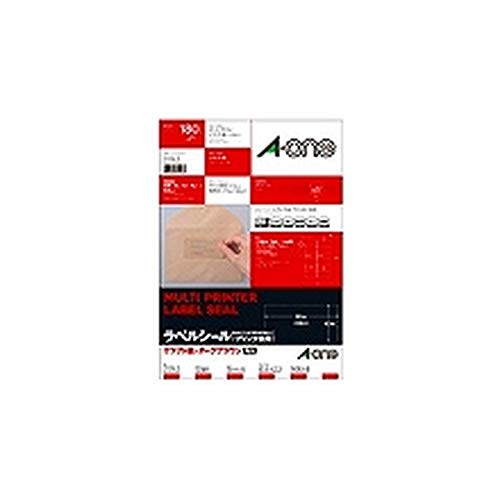Amazon | エーワン ラベルシール プリンタ兼用 クラフト紙 ダーク