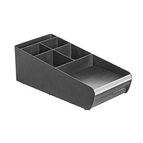 image for Mind Reader 2ORG01-BLK Condiment Storage Organizer with K-Cup Single S