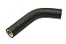 URO Parts 30676906 Oil Cooler Hose, w/White Hi-Temp Liner
