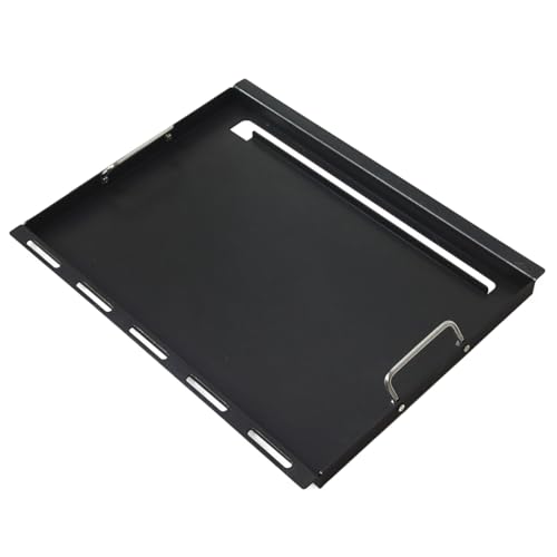 FORYEYC Full-Size Rectangular Black Griddle for Weber Spirit & Spirit II 300 Series, Replacement Part 6787, 17.4 x 22.6 Inches