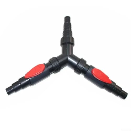 Pond Pump Y Water Distributor Valve Connector, Pond Hose Adjustable Splitter,For Pond Pumps And Watercourses(01F)