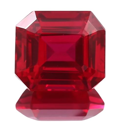 Rubis émeraude naturelle 11x10mm pierre en vrac pour bague pendentif et collier