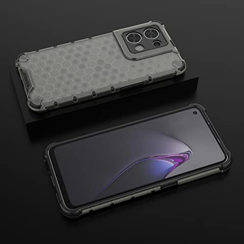 Image of Glasgow Back Case Cover Designed for Oppo Reno8 5G / Reno 8 5G - Black