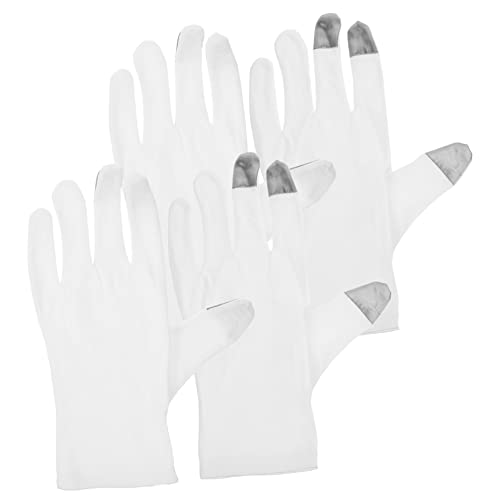 IWOWHERO 2 Pairs Thin Gardening Gloves with Touch Screen Capability Comfortable Outdoor Work Gloves for Easy Hand Protection and Flexibility Gardening Tasks