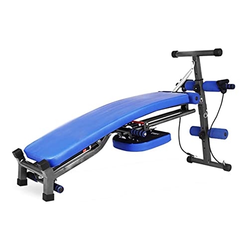 ZJFHEYUO Banco de Levantamiento de Pesas, Equipo de Fitness supino, Banco de Entrenamiento Abdominal, Banco de Press, Equipo de Ejercicio de Cuerpo Completo