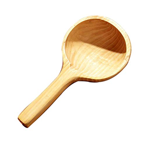 Tubayia Wooden Ladle Sauna Ladle Sauna Ladle Wooden Ladle for Home, Hotel, Spa, Salon