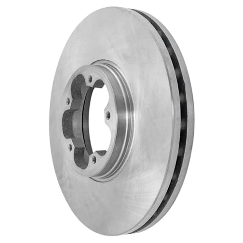 Image of Detroit Axle - Front Brake Kit for Ford Transit-150 Transit-250 Transit-350 | Disc Brake Rotors Ceramic Brake Pads with Hardware Replacement 12.13 inch inch Rotors