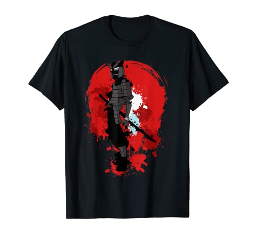 Samurai japonés Bushido Miyamoto Musash Naginata Guerrero Camiseta
