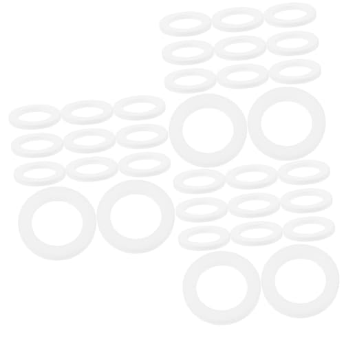 Sosoport 3 Series Junta De Tubería De Agua Manguera Jardin Garden Hose Adaptador Manguera Turbo Boquilla Arandela Para Manguera Lavadora Manguera Lavadora Abdominales 20 Piezas*3