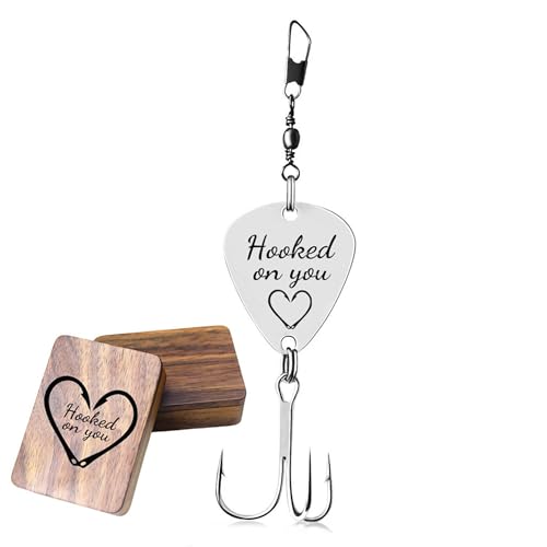 Leurre de pêche personnalisable avec monogramme gravé Kooer matériel carnassier