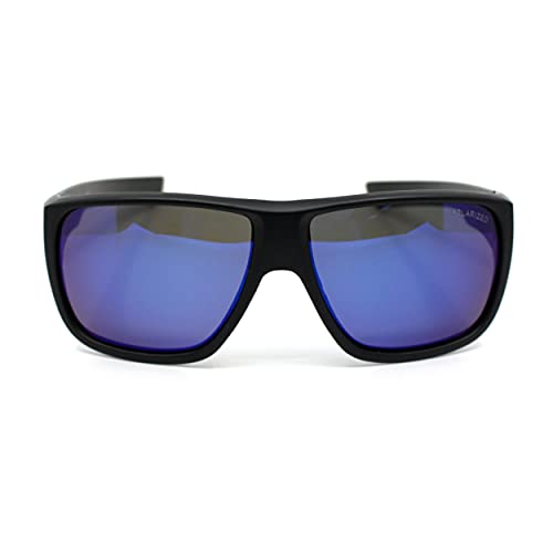 Polarized Kush Mirror Lens Sport Warp Oversize Mens Sunglasses4