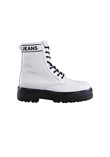 TOMMY JEANS - Scarponcini donna in pelle