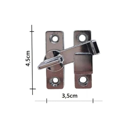 Tranqueta para Veneziana 1060 Cromado União Mundial 542-04