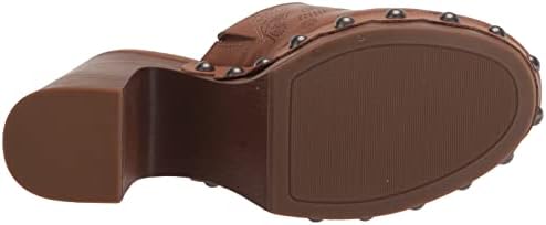 Lucky Brand Women's Immia High Heel Clog, Tan, 6 | Image 3