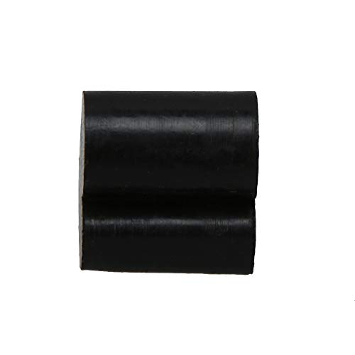 BQLZR Großes Gummi-Pad für Euphonik/Tuba/Horn, Silikon-Pad, Drehventil, Gummi, geräuscharm, schwarz, 10 Stück