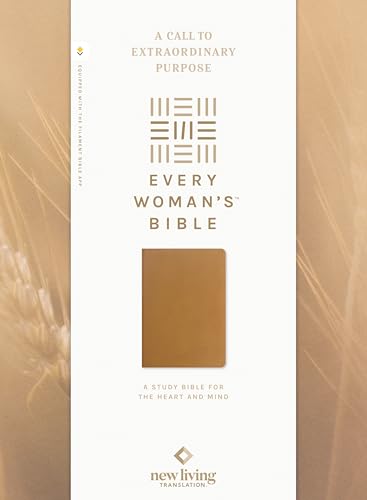 NLT Every Woman’s Bible, Filament Enabled (Genuine Leather, Camel, Red Letter) - image 4