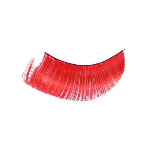 FRCOLOR Artificial Eyelashes, Coloured Eyelashes, Thick, Lashes, Artificial Long False, Party - Image 4