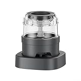 Smerigliatrice elettrica wireless a clip rapida per uso domestico e cucina, con ricarica USB, velocità di rotazione di 10000 giri/min e finezza regolabile per macinare più ingredienti (fagioli