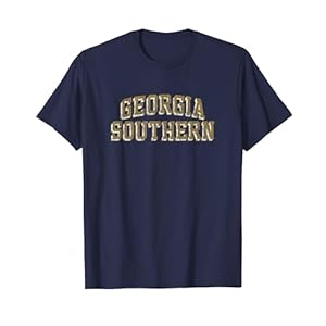 Georgia Southern Eagles Retro Arch Navy Officially Licensed T-Shirt