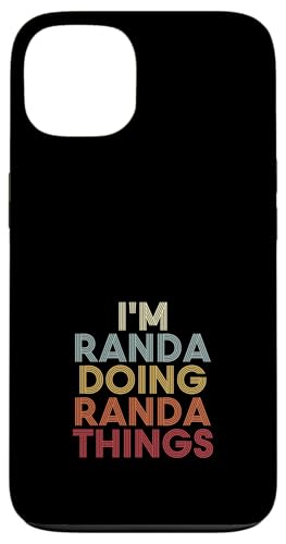 Randa Name Randa Personalized Name First Given �X�}�z�P�[�X iPhone 13 �p