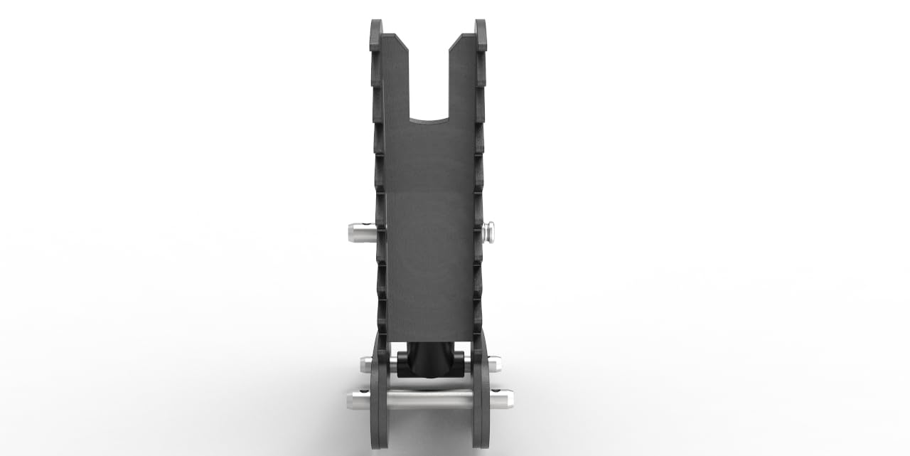 Joma-Tech Pollici per mini escavatori da 3 a 5 t, con cilindro idraulico