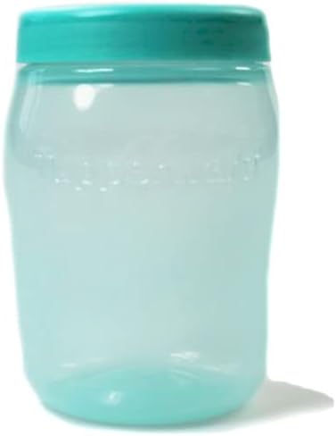 Tupperware Evrensel 550 ml açık turkuaz hazne, açıklıklı stok kabı