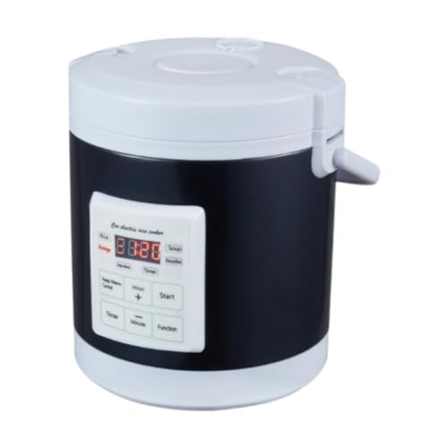 Fenteer Multicooker para Coche, Aparato eléctrico para Coche, Ahorro de Espacio, Cocina de Fideos fácil de Usar, Calentador de Alimentos para Camiones, Azul Oscuro