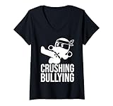 Photo Gallery donna scegli kindness unity day ninja crushing anti-bullismo maglietta con collo a v Photo Gallery donna scegli kindness unity day ninja crushing anti-bullismo maglietta con collo a v