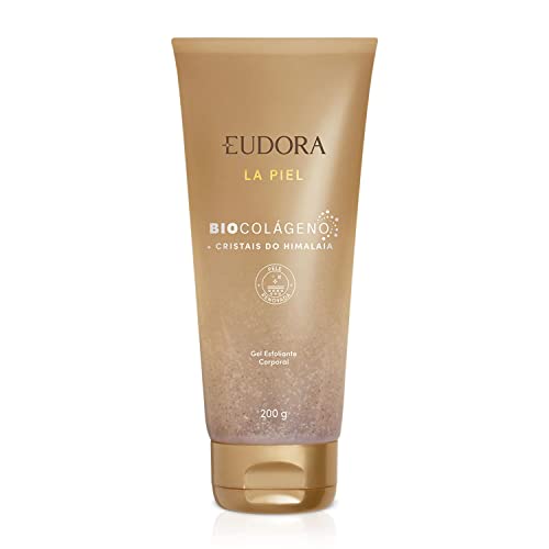 Eudora Gel Esfoliante Corporal La Piel Renovação Celular Cristais...