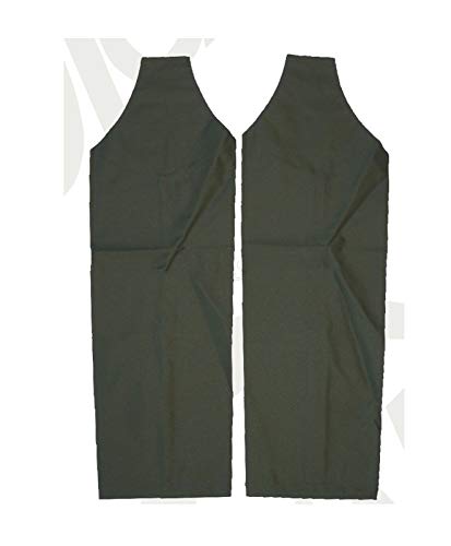 Cosciali Impermeabili Gambali Nylon Gommati Anti Pioggia Pesca Verdi