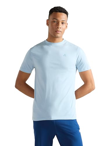 Image of Clans & Hans Men's Super Combed Cotton T Shirt, Regular Fit Round Neck Tshirt, Half Sleeves, Plain T-Shirt for Men