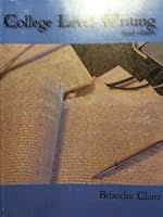College Level Writing Third Edition 1884155812 Book Cover