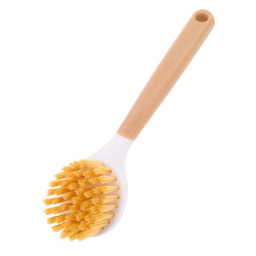 Ciieeo Pot Brush Dish Washing Scrubber Kitchen Brush Dish Ergonomic Handle Space Saving Storage