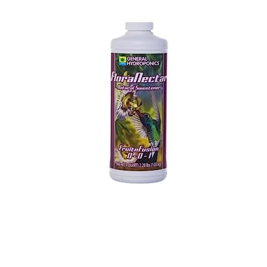 General Hydroponics 732181-P FloraNectar FruitnFusion Hydroponic Nutrient Fertilizer, 1 Quart, White
