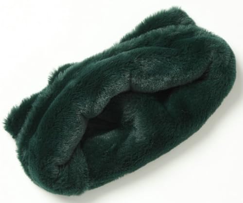 Faux Fur Neck Gaiter for Women Men Fluffy Winter Neck Warmer Solid Face Mask Scarf Soft Plush Cold Weather Protection2