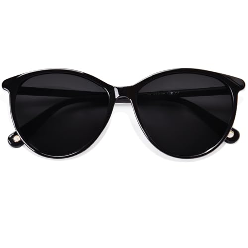 OPTOFENDY Sunglasses Womens Trendy Square Cat Eye Sun Glasses UV400 Protection, Shopping Cycling Driving