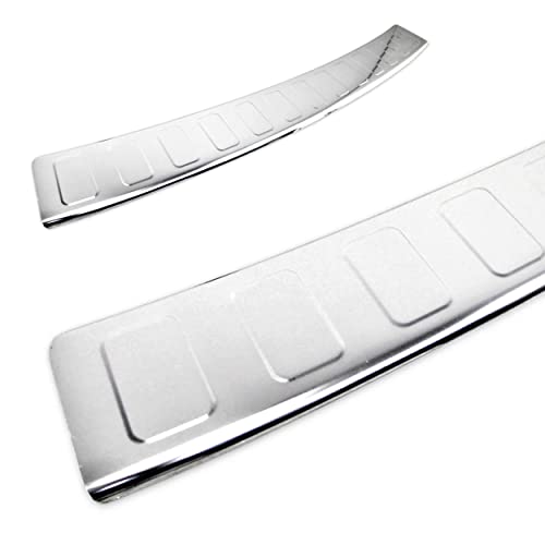 Protection de pare-chocs arrière en acier poli haut de gamme pour Peugeot Traveller