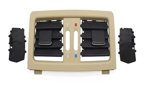 Rejilla de ventilación aire acondicionado trasero 64226957974 beige para BMW Serie 5 E60 E61 LHD
