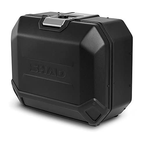 SHAD D0TR36100LB Maleta Lateral Izquierda TR36L Terra Black Edition, Aluminio